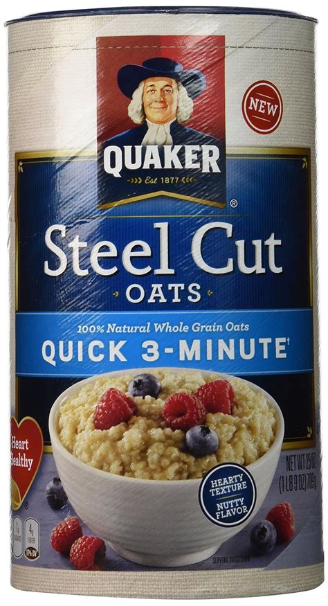 quaker oats steel cut oatmeal box|quaker steel cut oatmeal directions.